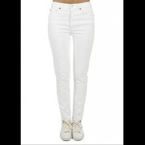RE/DONE Originals High Rise Ankle Crop Jean NWT